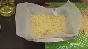 Домашний тёртый пирог с черникой