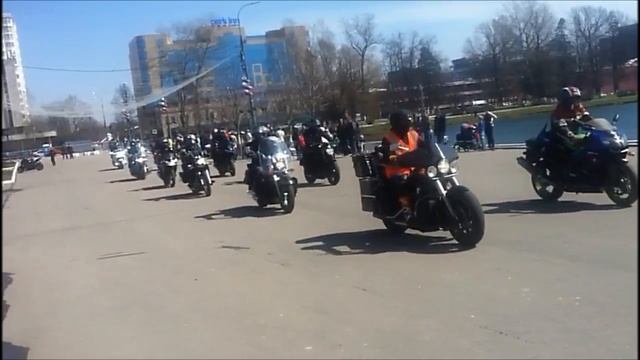 Открытие мотосезона луга. Blacksmiths MC.