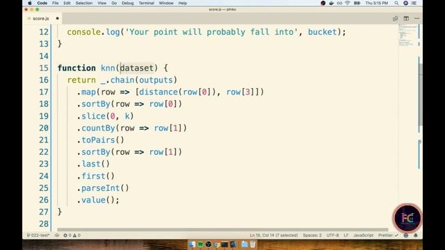 18 - Generalizing KNN | Machine Learning with Javascript Complete Tutorial