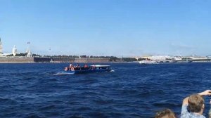 Санкт-Петербург. Прогулка на катере по Неве.