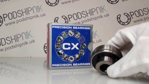 Закрепляемый подшипник CX UC 202, размер 15*47*31