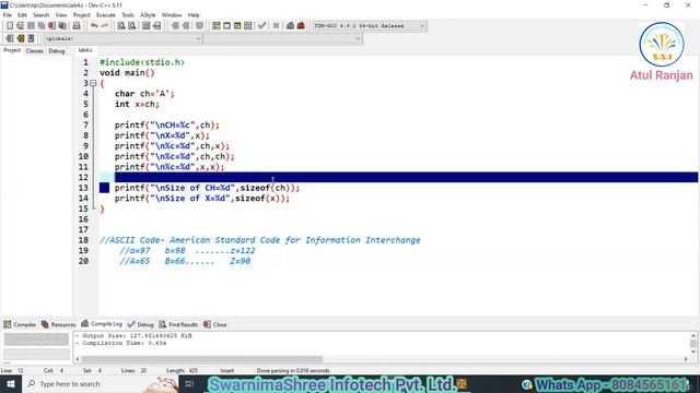 What is type casting in C and explain ? | part-53