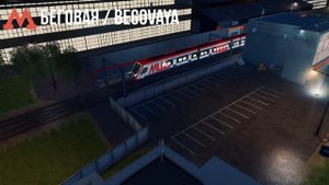 MOSCOW CENTRAL DIAMETER - LINE "D1" / Поездка по МЦД-1 - Москва в Cities: Skylines