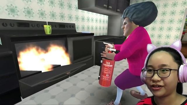 Scary Teacher 3D New Levels 2021 - Part 20 - Claim To Flame And Under My Spell Gameplay Walkthrough