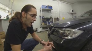Ремонт фар BMW E90 в студии ALFA-CAR Замена линз, ремонт, чистка, шлифовка, полировка и бронь.