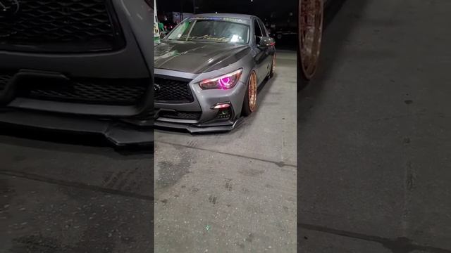 Infiniti Q50 RGB lights