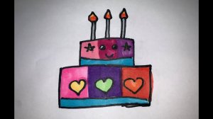 Рисуем ТОРТИК очень просто !