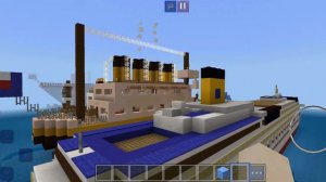 Коста конкордия в маенкрафт.