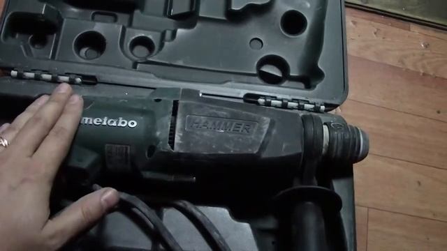 Обзор перфоратор metabo KHE2444 смотреть онлайн