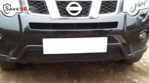 Сетка на решетку радиатора для Nissan X-Trail (Ниссан Х-Трейл) 2011-2014 г.в.