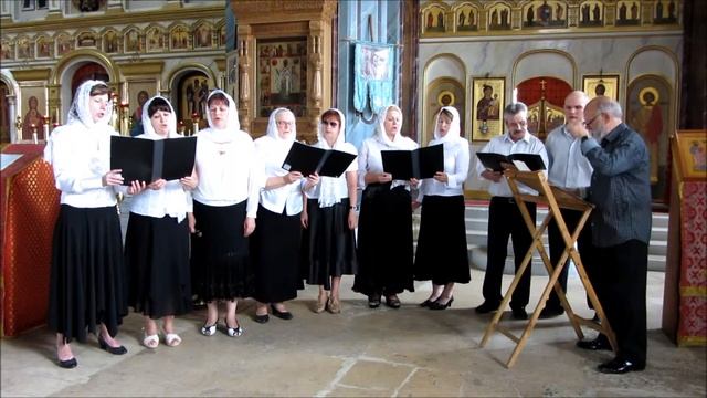 "Ныне отпущаеши..." - Хор Никольского храма г. Зарайска