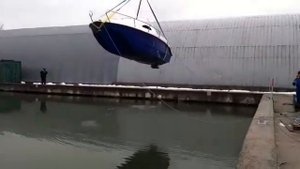 Испытание катера отечественного производства Новая Ладога М