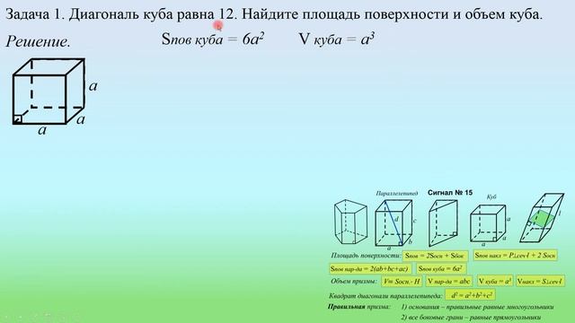 Стереометрия 