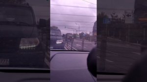 первые колонны уже в Московской области на Новорязанском шоссе