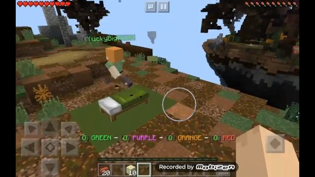 Bedwars в майнкрафте на сервере Lifeblock Network #1 бед варс Android 1.6.0 Minecraft bedrock 2018 смотреть онлайн