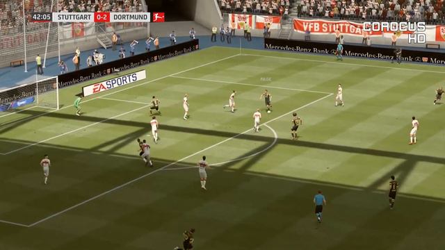 Stuttgart vs Borussia Dortmund - 2018-19 Bundesliga - FIFA 19 смотреть онлайн