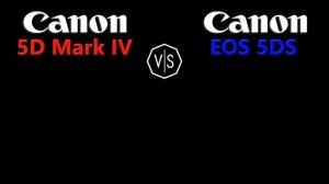 Canon 5D Mark IV vs Canon 5DS