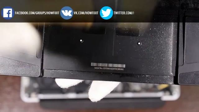 MacBook Air A1370, A1465 disassembly and battery replace, как разобрать и поменять батарею ноутбука смотреть онлайн
