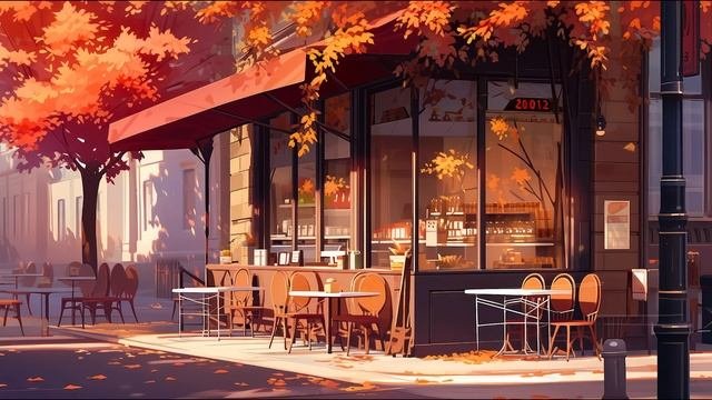 Café Rhythms ☕ Close Your Eyes And Healing With Cafe Music ☕ Lofi Hip Hop ~ Cafe Autumn