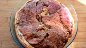 Ароматная свинина в духовке