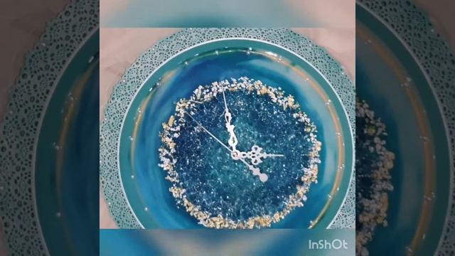 Часы "вуаль" эпоксидная смола смотреть онлайн