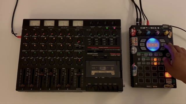 SP404 • Tascam Porta Two • Lofi HipHop • Live Set • 2021.6.4 смотреть онлайн