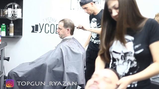МУЖСКАЯ ПАРИКМАХЕРСКАЯ РЯЗАНЬ ул.СВОБОДЫ 24А  МАССАЖ ГОЛОВЫ