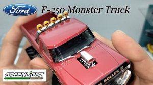 Настоящий монстр от гринлайт | обзор модели Ford F-250 Monster Truck 1:43 Greenlight