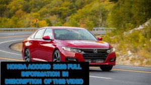 2020 Honda Accord Specifications & Features/Honda accord 2020 interior/Honda accord  2020 exterior