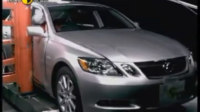 Euro NCAP _ Lexus GS _ 2005 _ Crash test смотреть онлайн