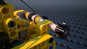 9391 Лего Техник Гусеничный кран