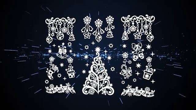 Новогодний декор/вытынанки/шаблоны для вырезания смотреть онлайн