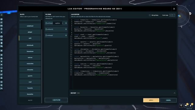 Dual Universe - Дисплей для руды смотреть онлайн