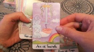 Crystal Unicorn Tarot - обзор колоды с AliExpress