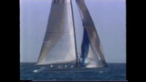 Louis Vuitton Cup 1986 87 KZ 7 vs White Crusader