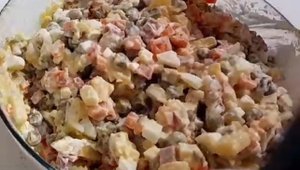 РЕЦЕПТ САЛАТА "ОЛИВЬЕ ",ПРОСТО И ОЧЕНЬ ВКУСНО ?