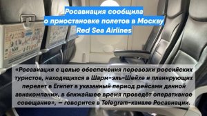 Росавиация сообщила о приостановке полетов в Москву Red Sea Airlines