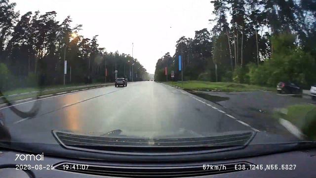 Driving In Moscow Region: Раменский городской округ - Жуковский - Малаховка 26/08/2023 (4x)