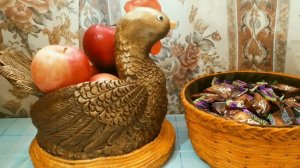 Пасхальная курочка Часть 1  (корзина)