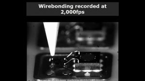 IC DIE pick and place, Wire bonding recorded with high speed camera, by HI-TECH ELECTRONICS