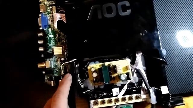 Переделал монитор в телевизор со универсальным скалером 3663а смотреть онлайн