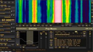 FM DX sporadic E in Holland: Russia 97.0 MHz Radio Dacha Sankt Peterburg