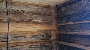 Застелили пол и потолок в бане
