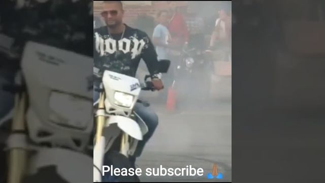 drz 400sm burnouts