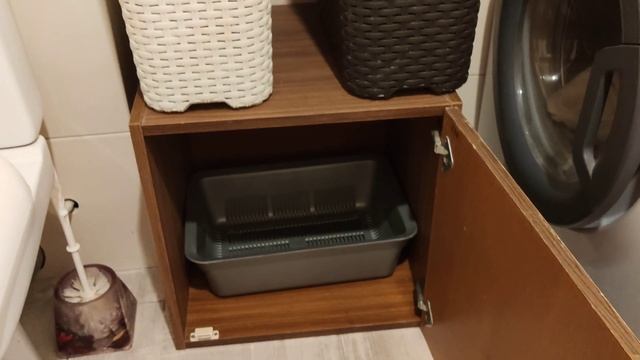 Советская антресоль. Преображение от домика для котят до тумбы в ванной комнате. смотреть онлайн