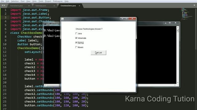 Class 9 | Checkbox | Checkbox With Button Action | by Bhaskar смотреть онлайн