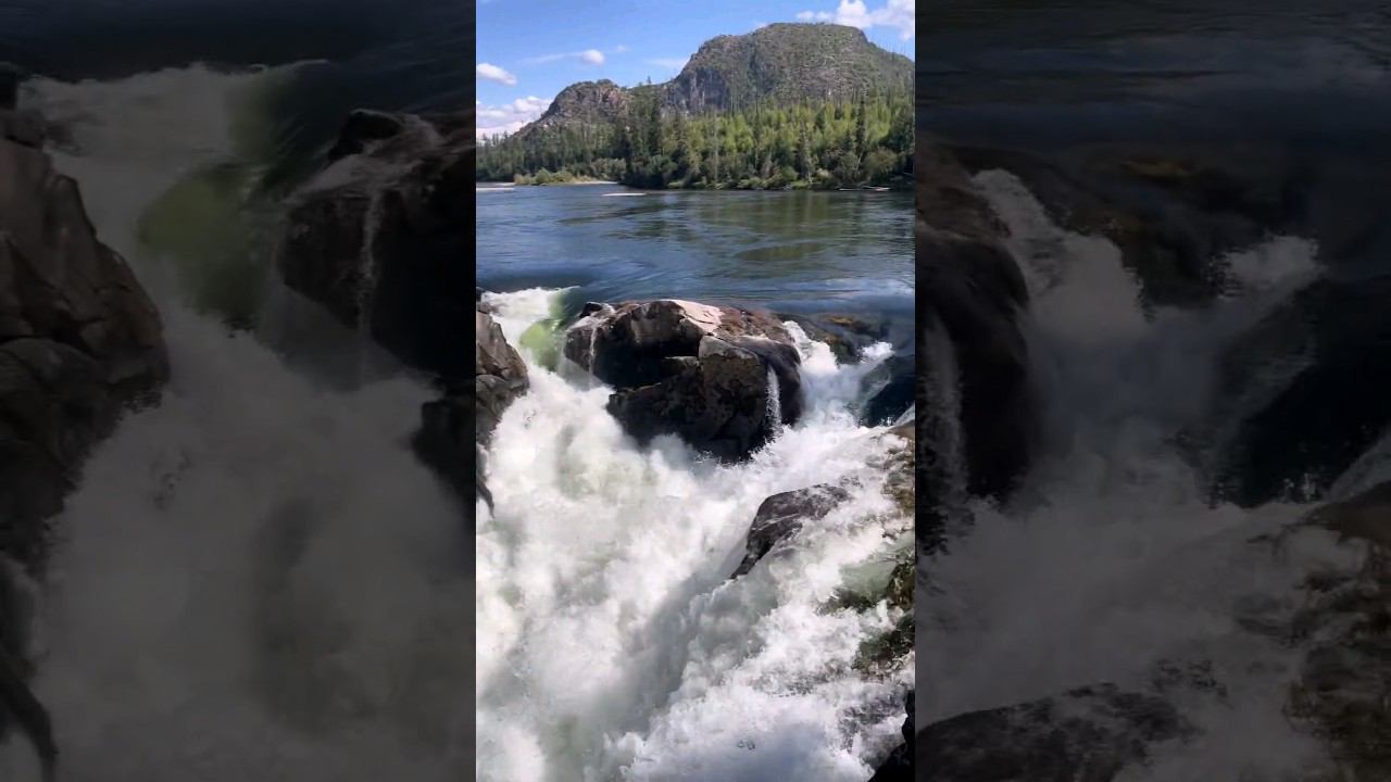 Бий-Хем, респ.Тыва,  Слышал что кто то о погиб при попытке покорить.  #водометнаялодка #тыва #тува смотреть онлайн