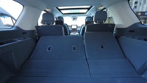 Складывание всех сидений второго и третьего ряда LincolnNavigator.Club