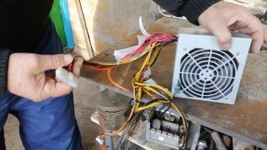 Секрет запуска компьютерного блока питания на 12 В