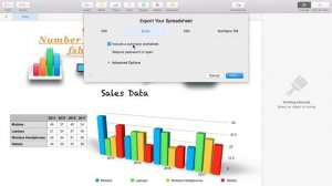 Convert iWork's Numbers File to Microsoft Excel - 2016